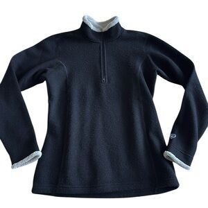 Kuhl “alfpaca” quarter zip sweater